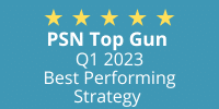 Named one of PSN Top Gun for Best Performing Strategy