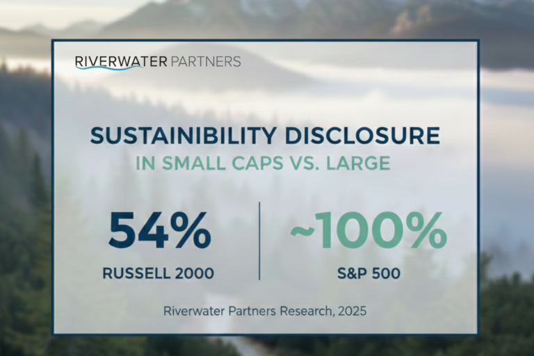 Riverwater Partners | Responsible Investing | Milwaukee | Small Cap Equity Strategies